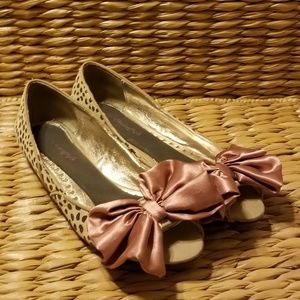 Libby Edelman Kendra Cheetah peep toe